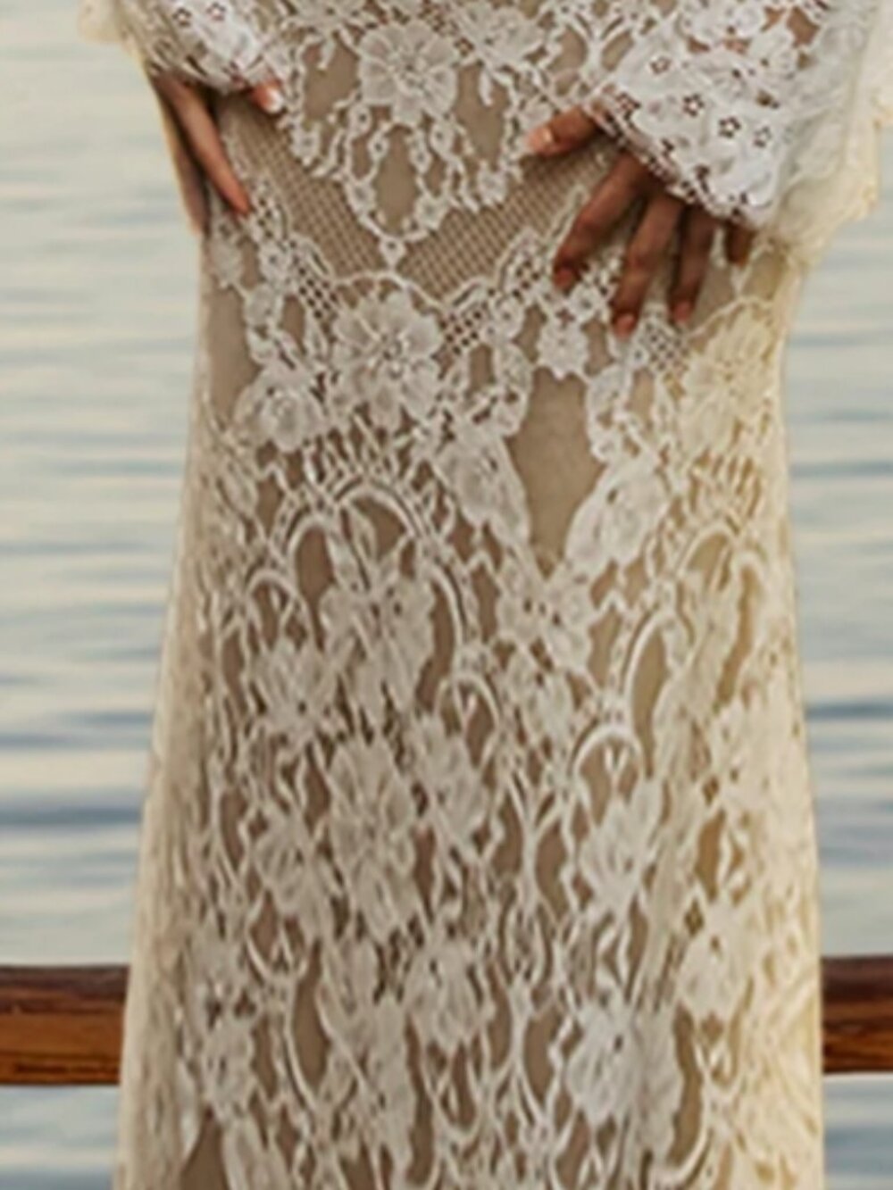 NWT Boho Wedding Dress